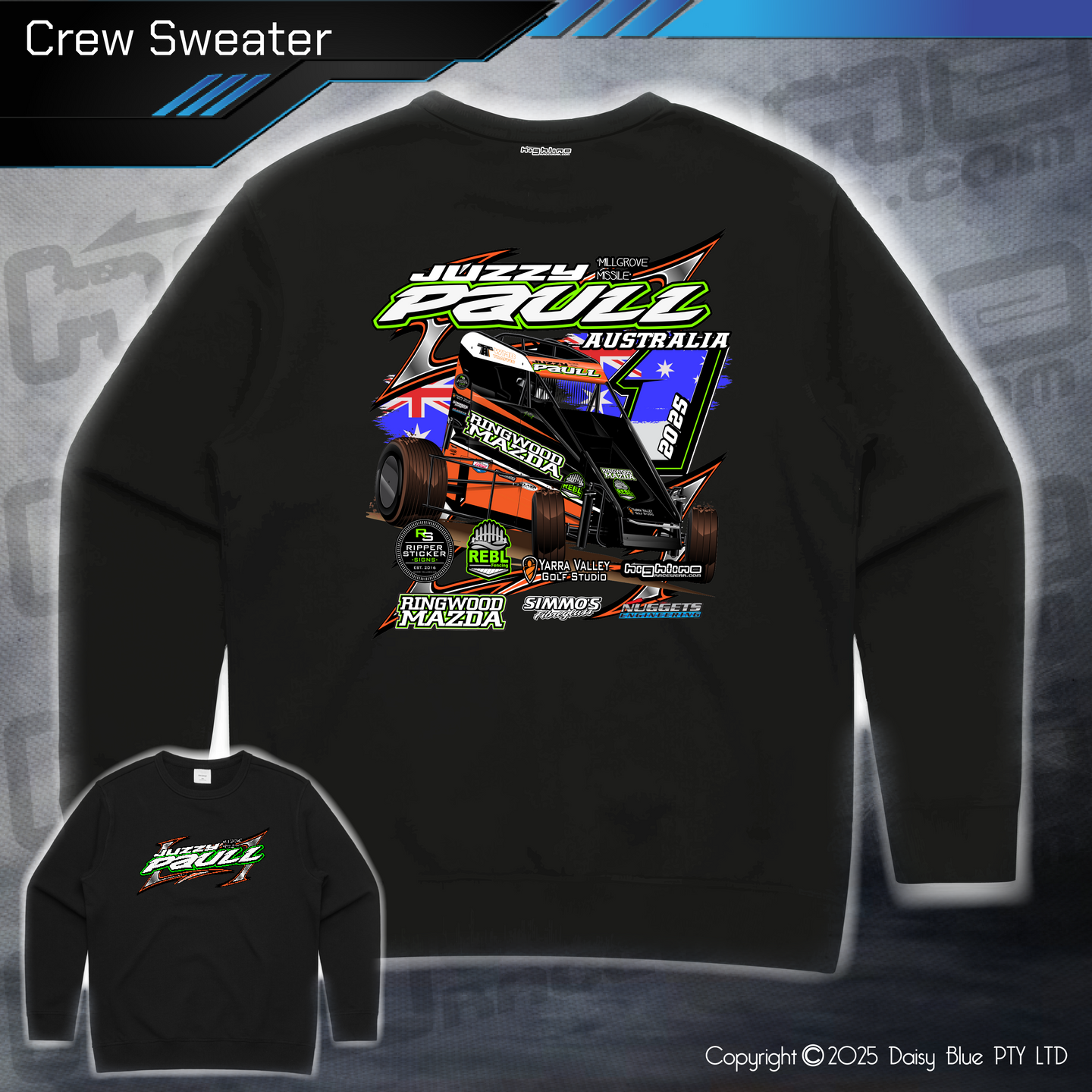 Crew Sweater - Justin Paull