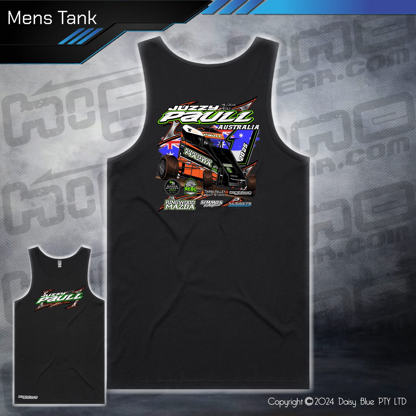 Mens/Kids Tank - Justin Paull