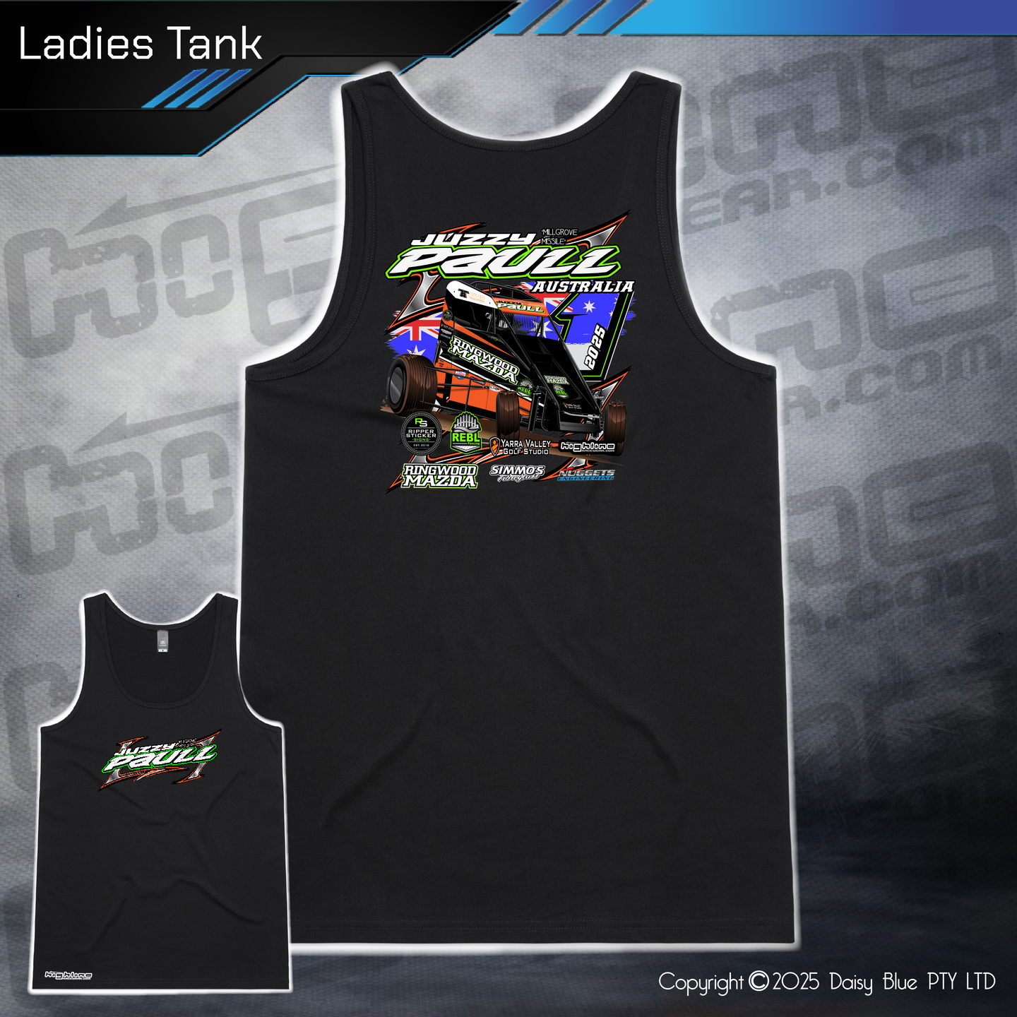 Ladies Tank - Justin Paull