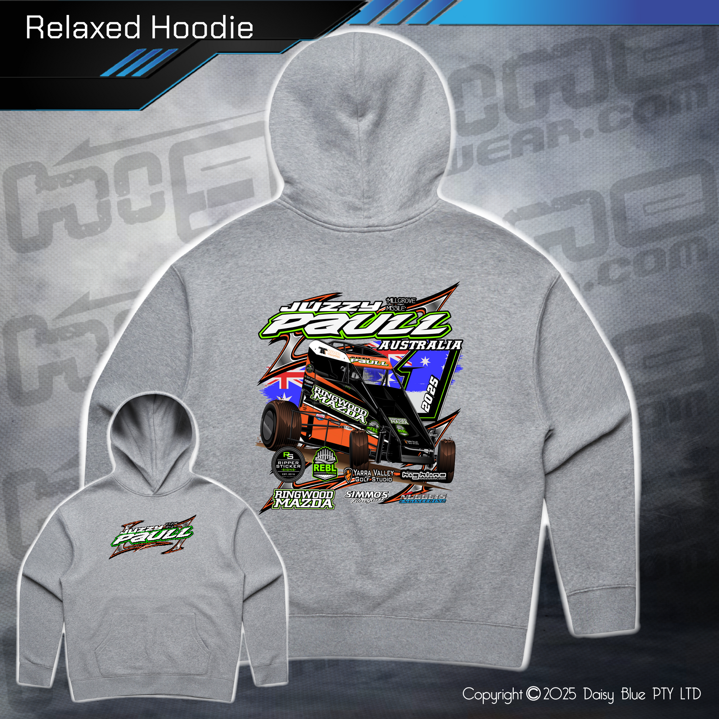 Relaxed Hoodie - Justin Paull