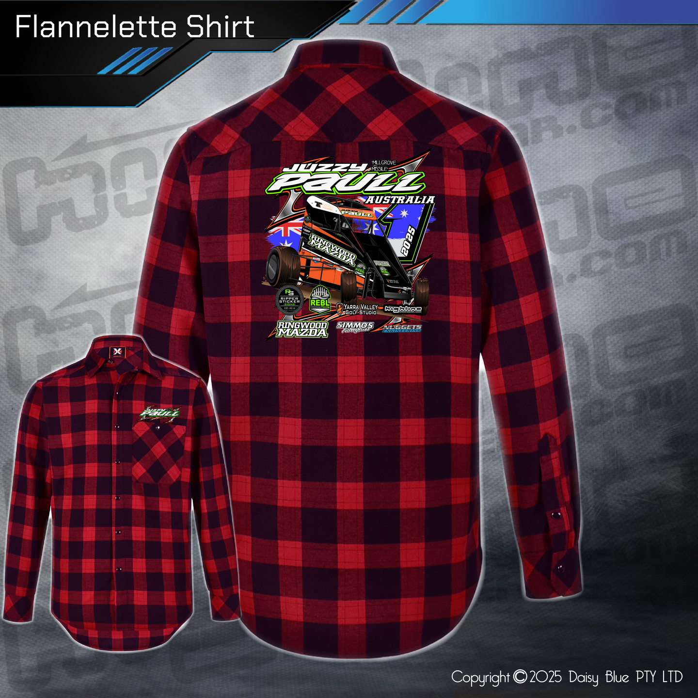 Flannelette Shirt - Justin Paull