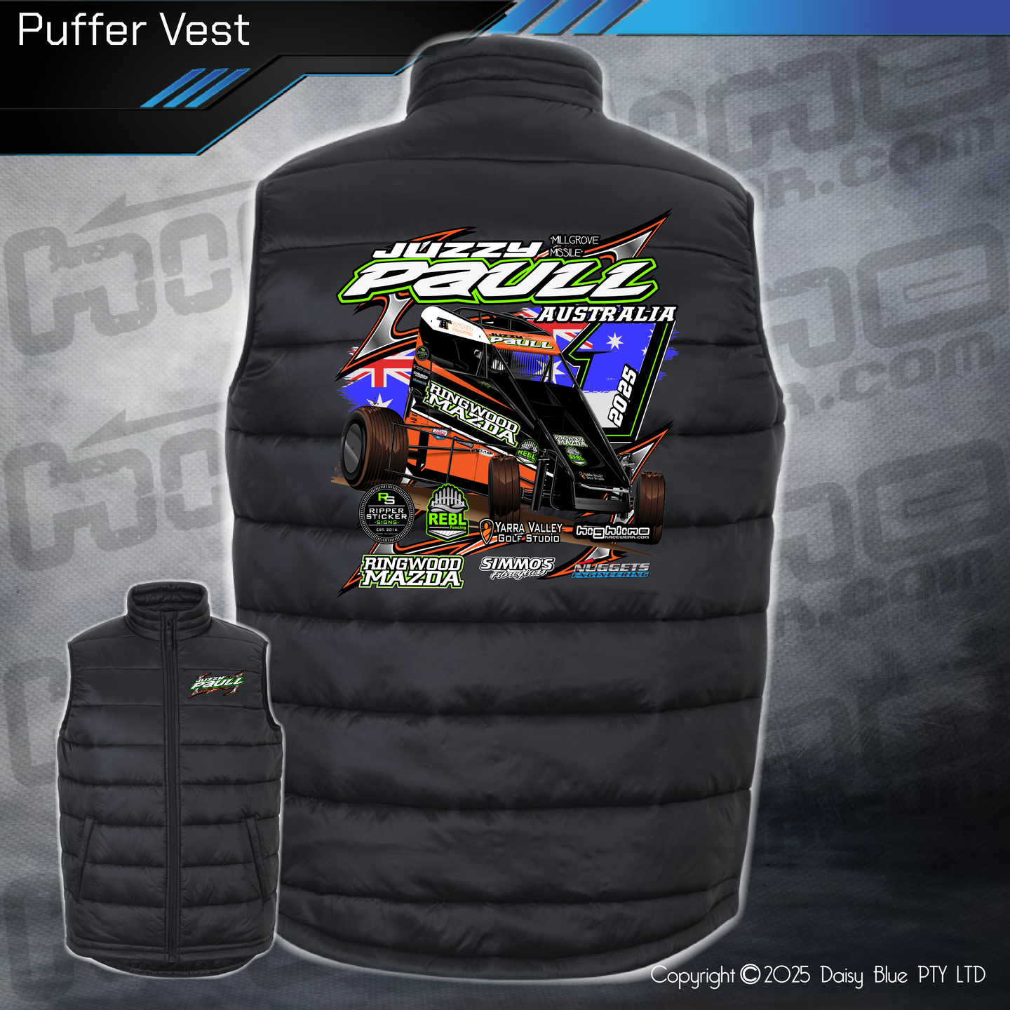 Puffer Vest - Justin Paull