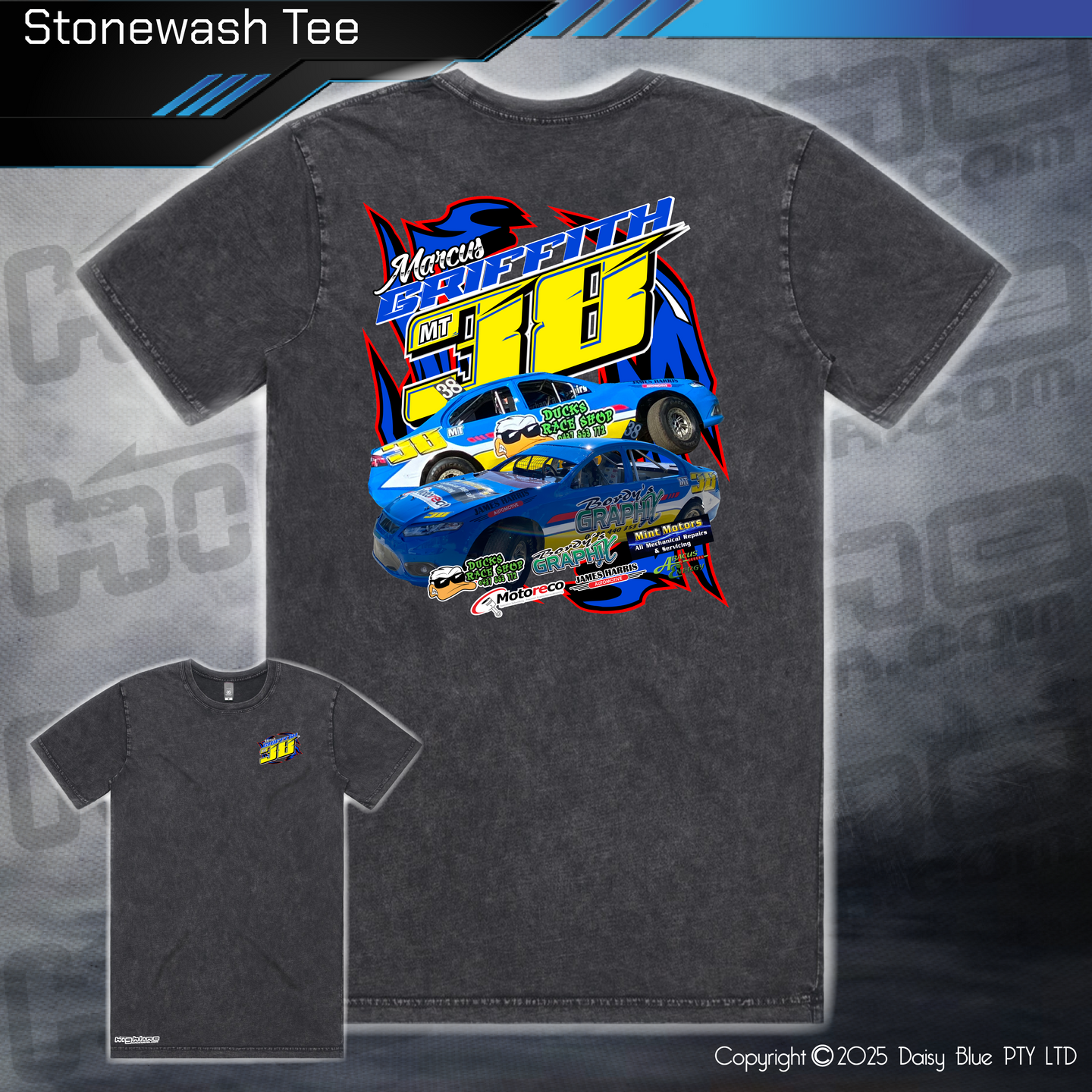 Stonewash Tee - Marcus Griffith