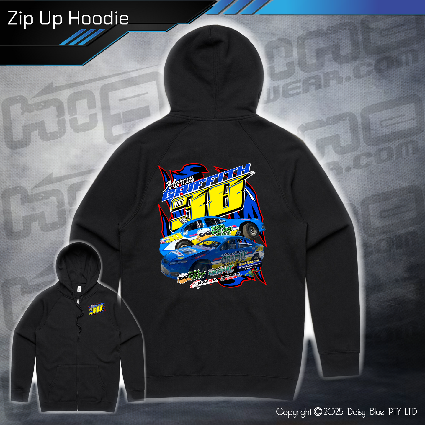 Zip Up Hoodie - Marcus Griffith