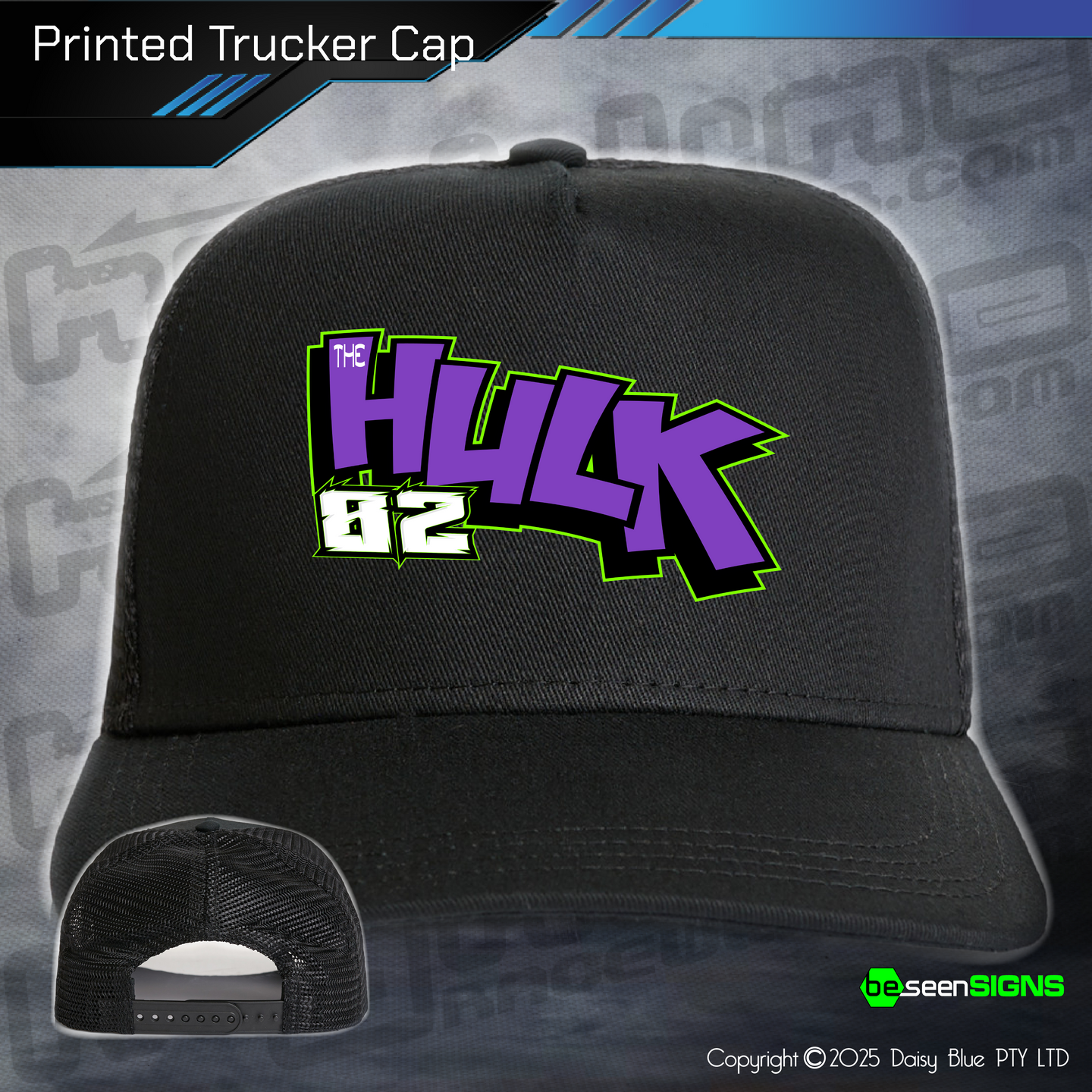 Printed Trucker Cap - Shane Roycroft