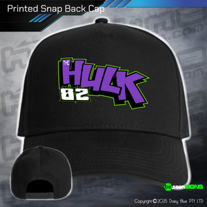 Printed Snap Back CAP - Shane Roycroft