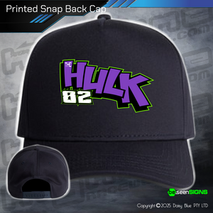 Printed Snap Back CAP - Shane Roycroft