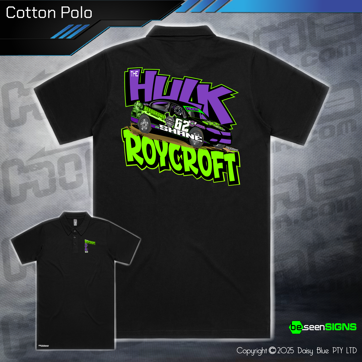 Cotton Polo - Shane Roycroft