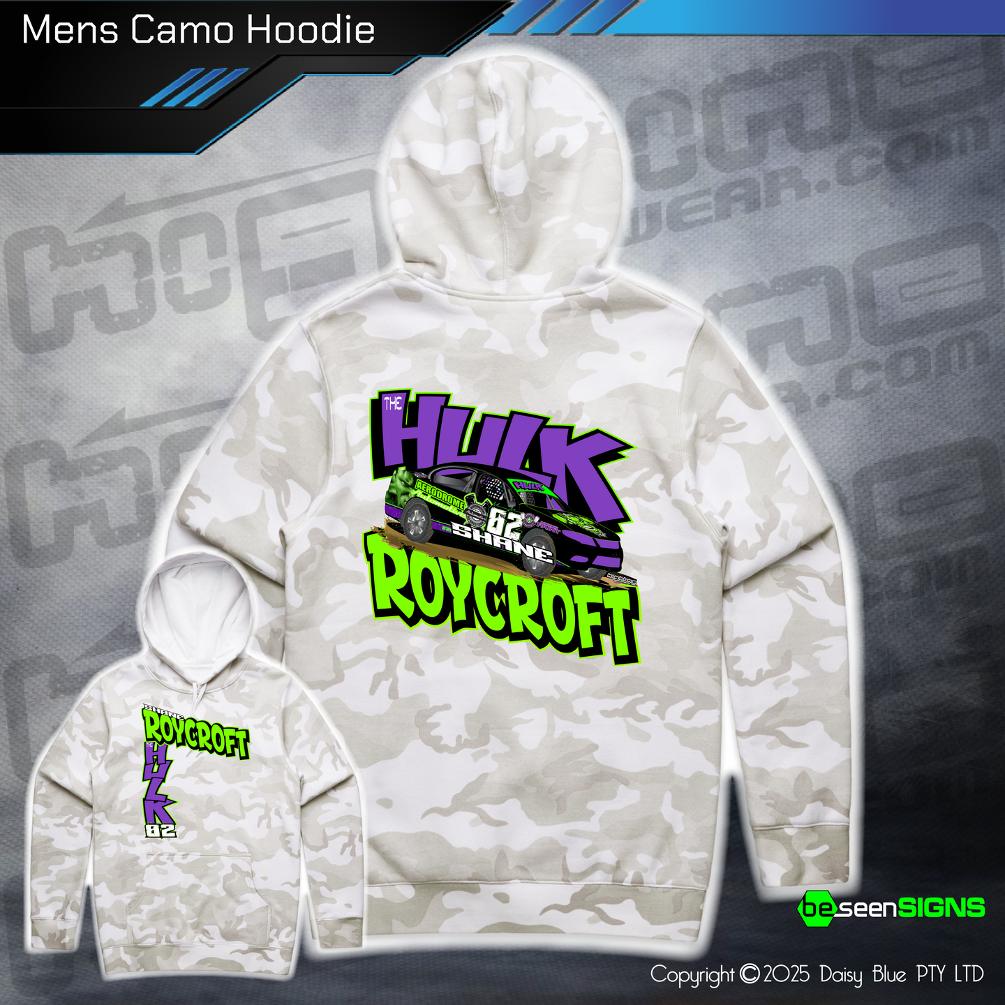 Camo Hoodie - Shane Roycroft