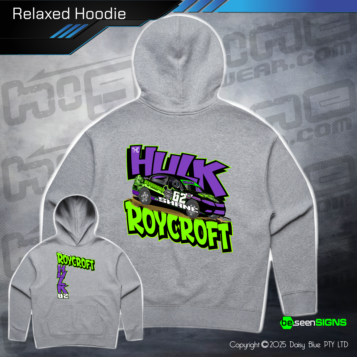 Relaxed Hoodie - Shane Roycroft