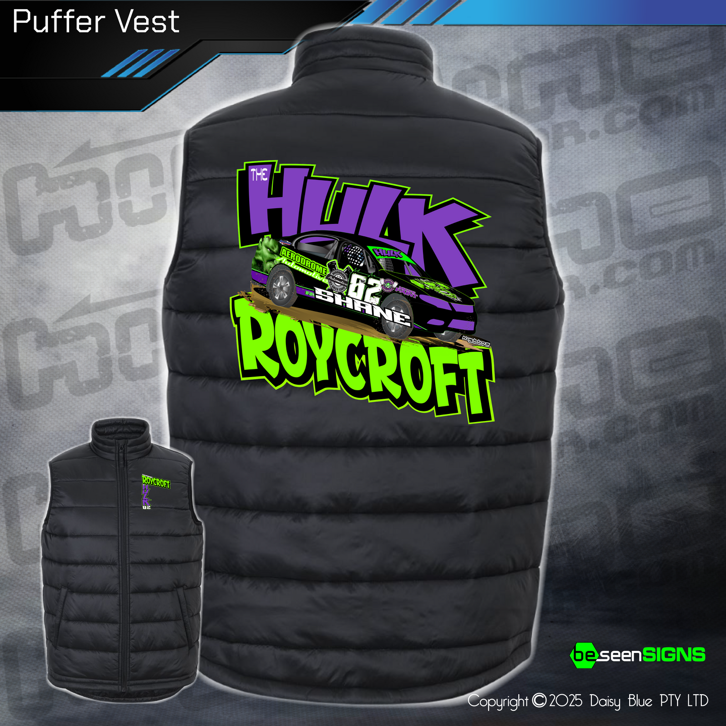 Puffer Vest - Shane Roycroft