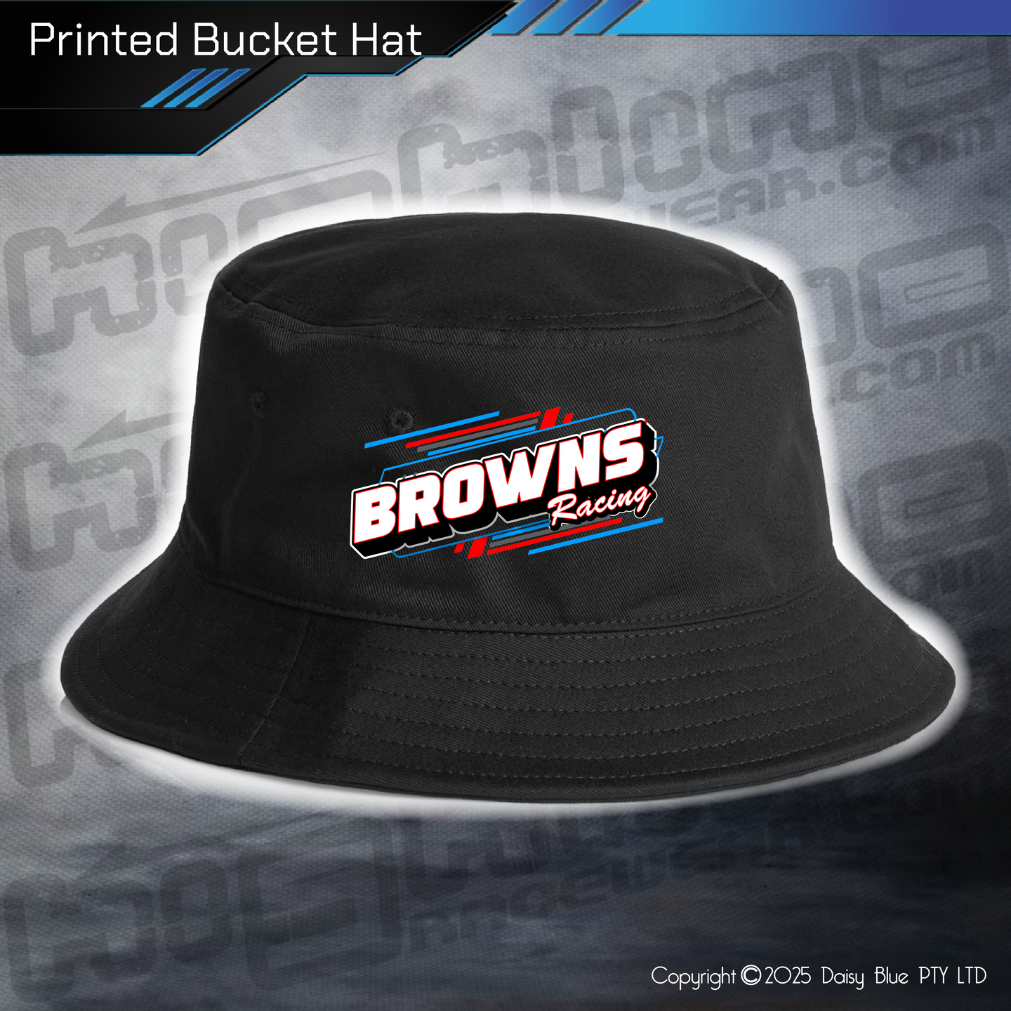 Printed Bucket Hat - Josh Brown