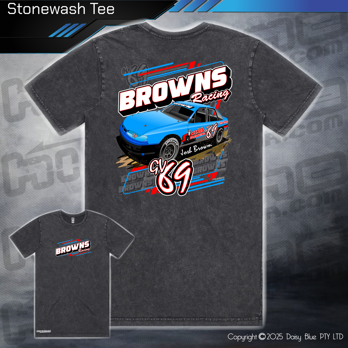 Stonewash Tee - Josh Brown