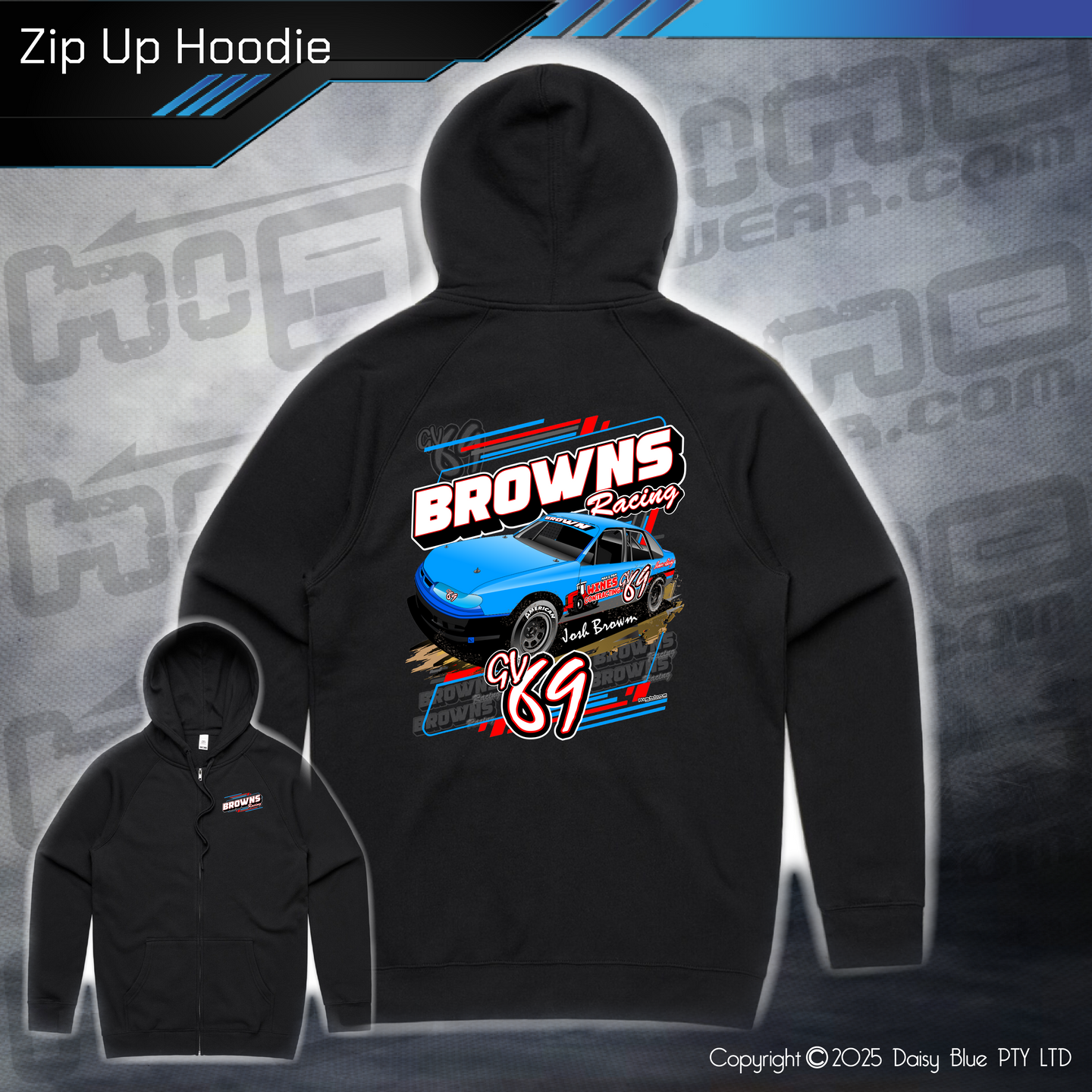 Zip Up Hoodie - Josh Brown