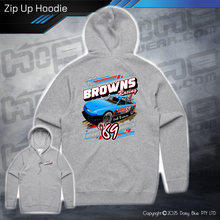 Load image into Gallery viewer, Zip Up Hoodie - Josh Brown
