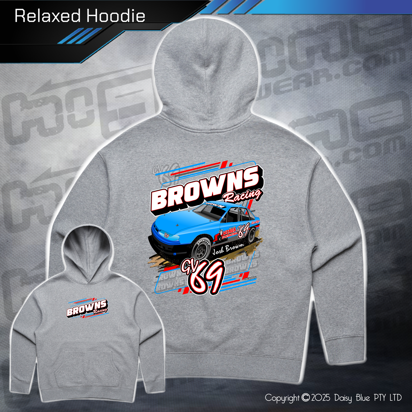 Relaxed Hoodie - Josh Brown