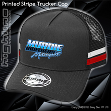 Load image into Gallery viewer, STRIPE Trucker Cap - Murdie Brothers
