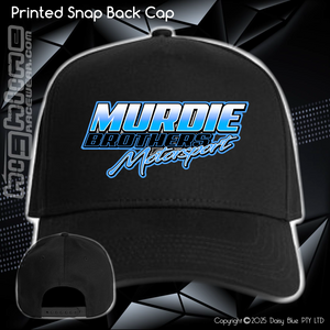 Printed Snap Back CAP - Murdie Brothers