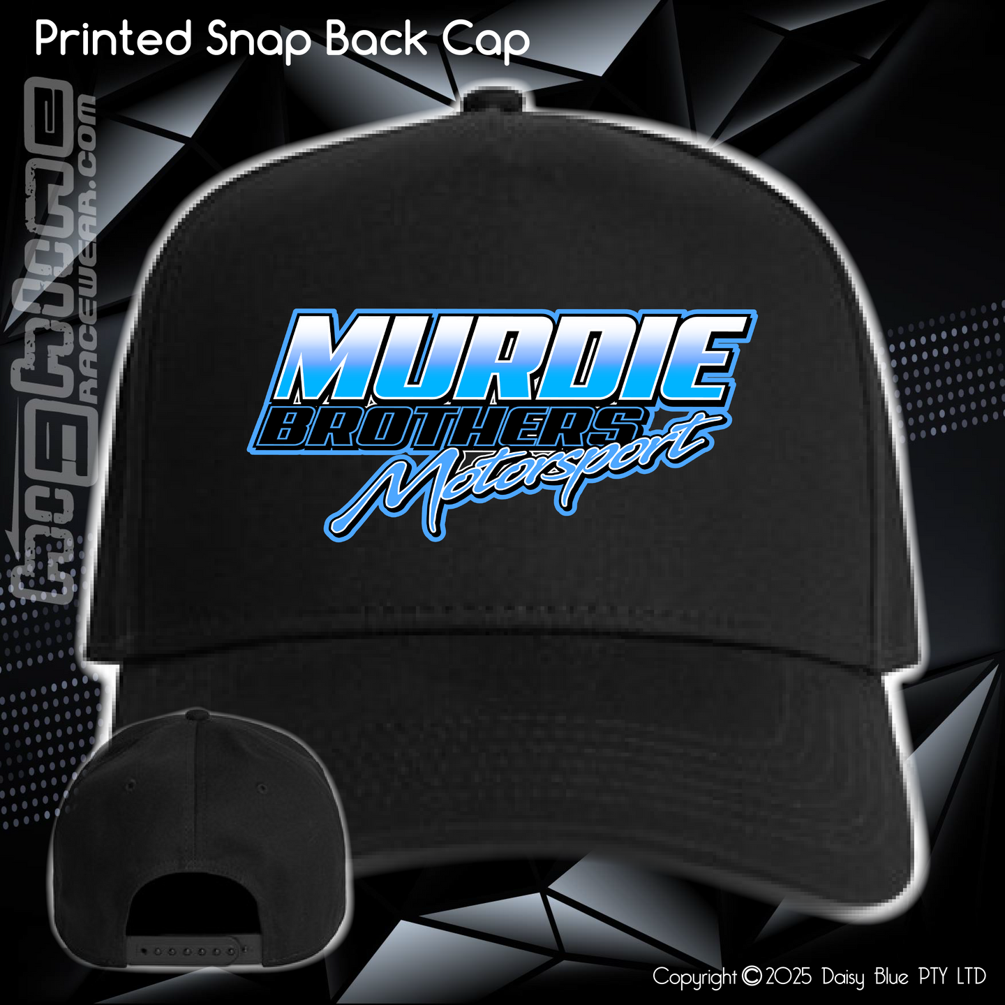 Printed Snap Back CAP - Murdie Brothers