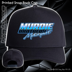 Printed Snap Back CAP - Murdie Brothers