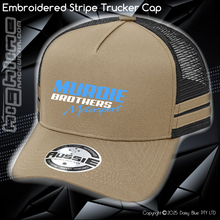 Load image into Gallery viewer, EMBROIDERED STRIPE Trucker Cap - Murdie Brothers
