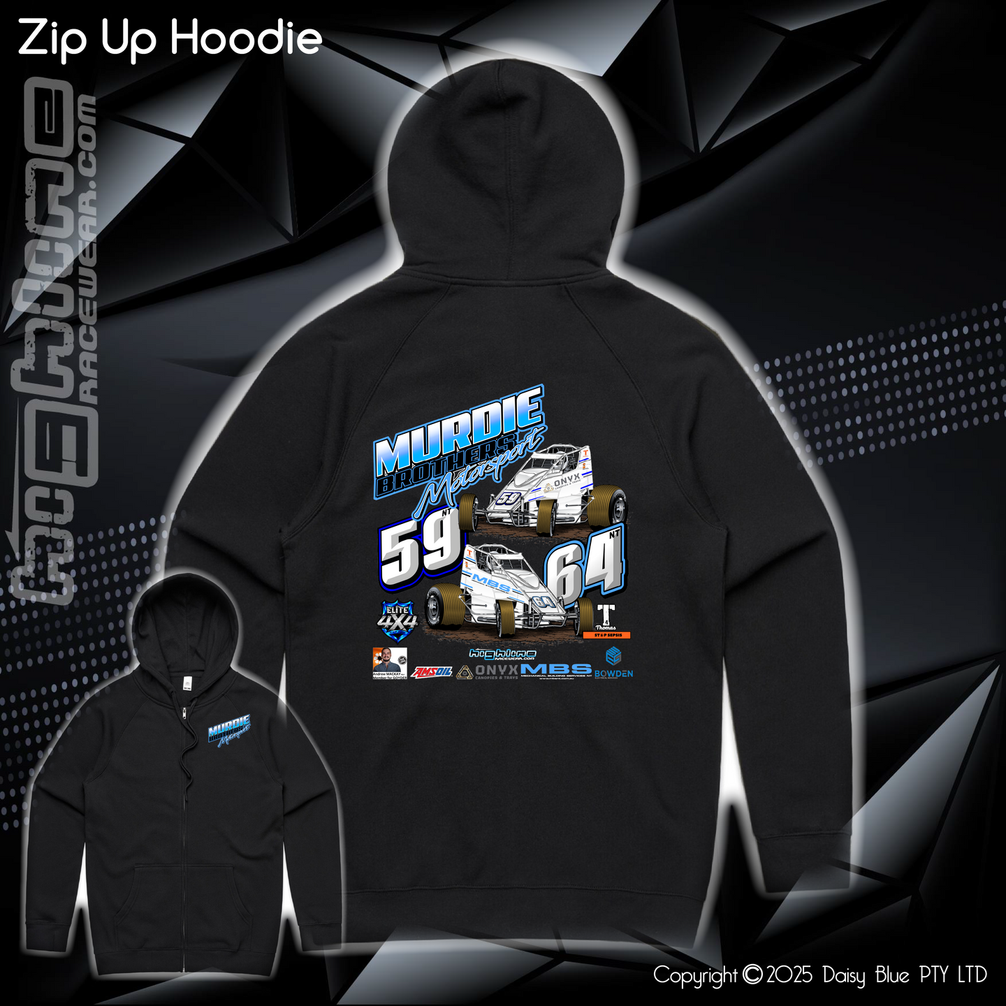 Zip Up Hoodie - Murdie Brothers
