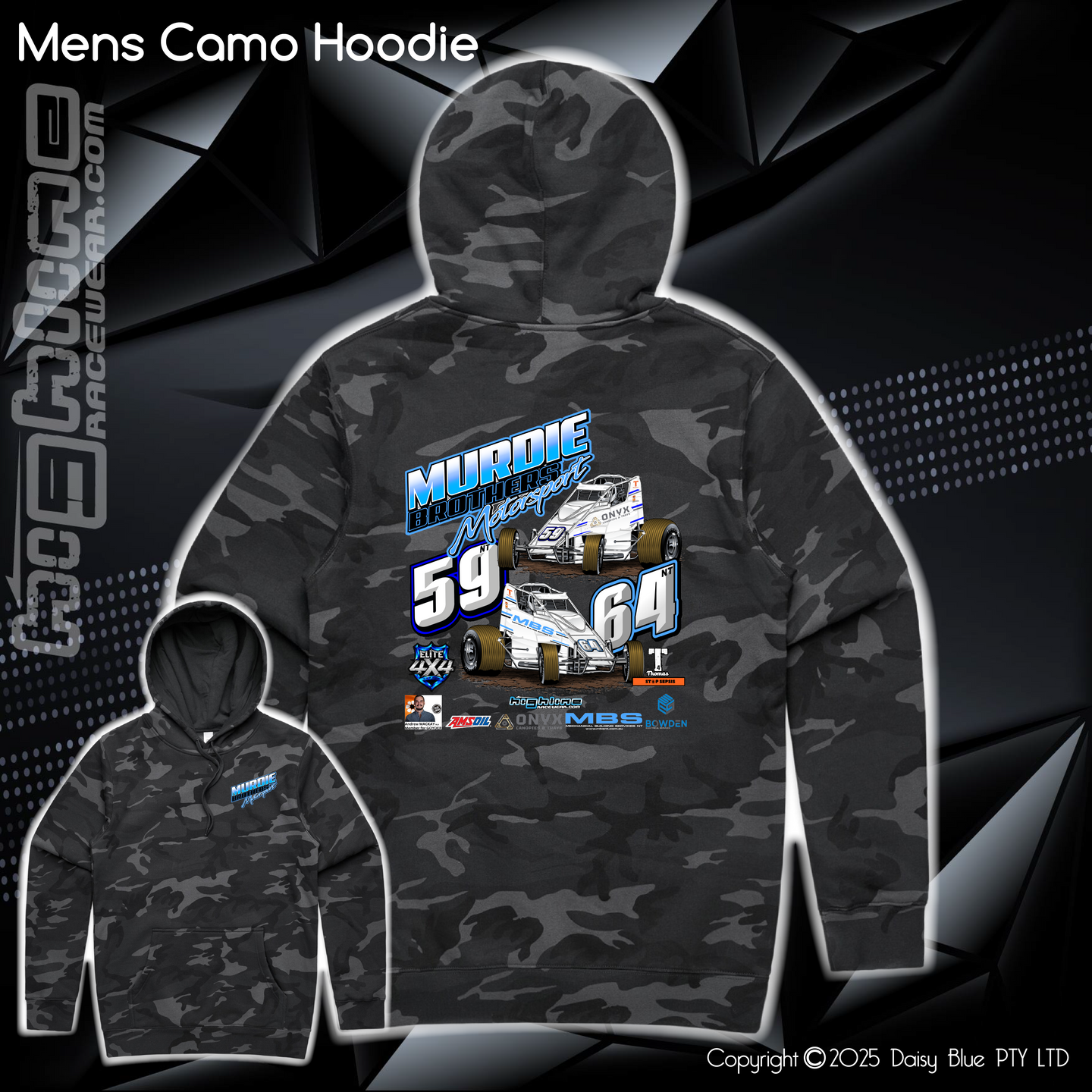 Camo Hoodie - Murdie Brothers