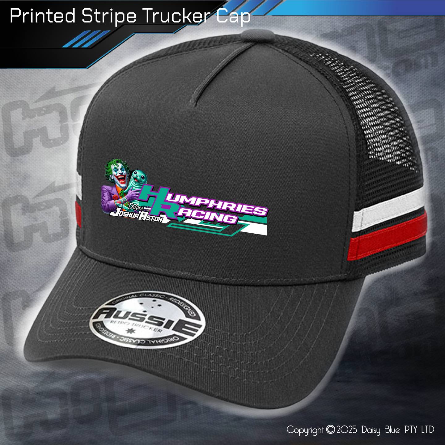 STRIPE Trucker Cap - Josh Aston