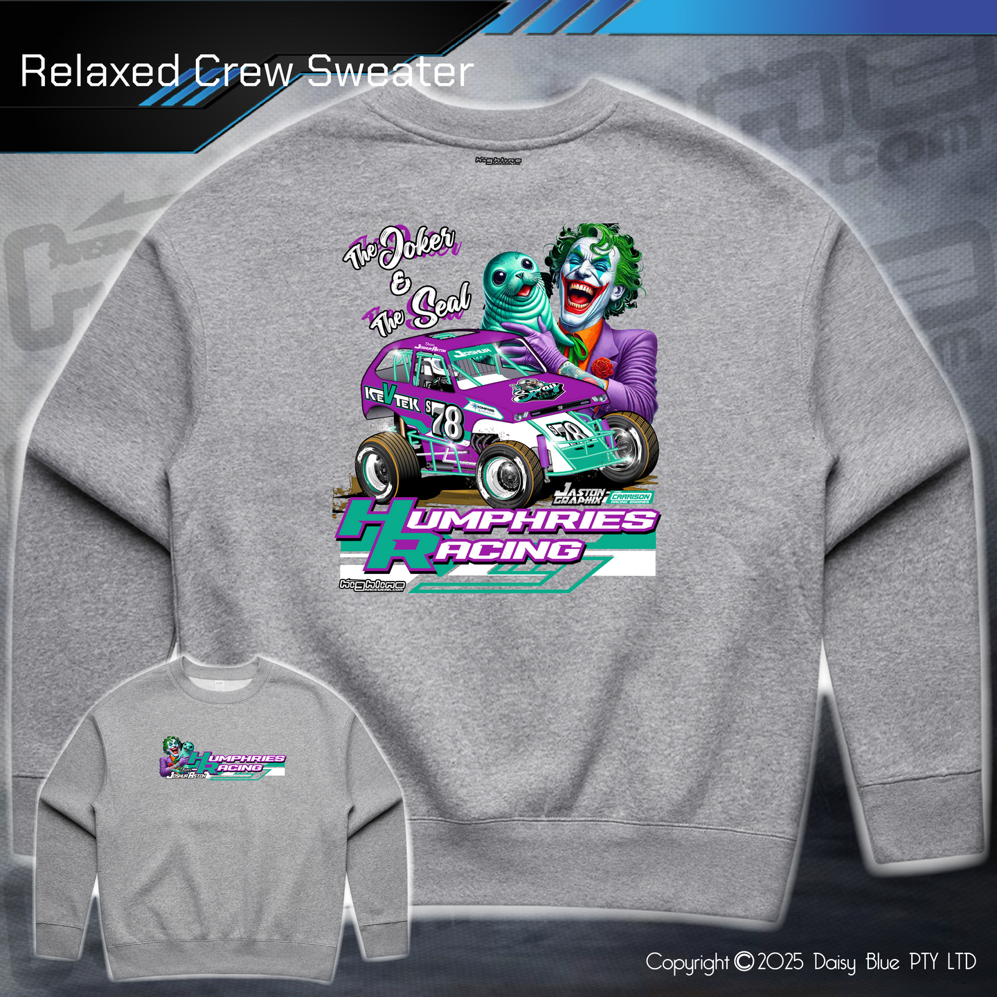 Relaxed Crew Sweater - Josh Aston