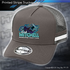 STRIPE Trucker Cap - Leigh Mitchell