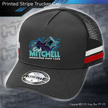 Load image into Gallery viewer, STRIPE Trucker Cap - Leigh Mitchell
