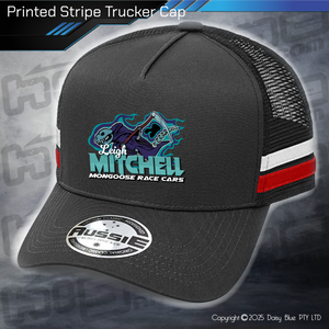STRIPE Trucker Cap - Leigh Mitchell
