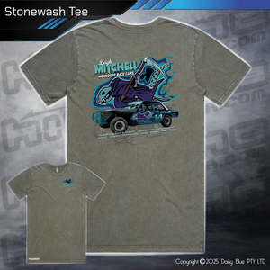 Stonewash Tee - Leigh Mitchell