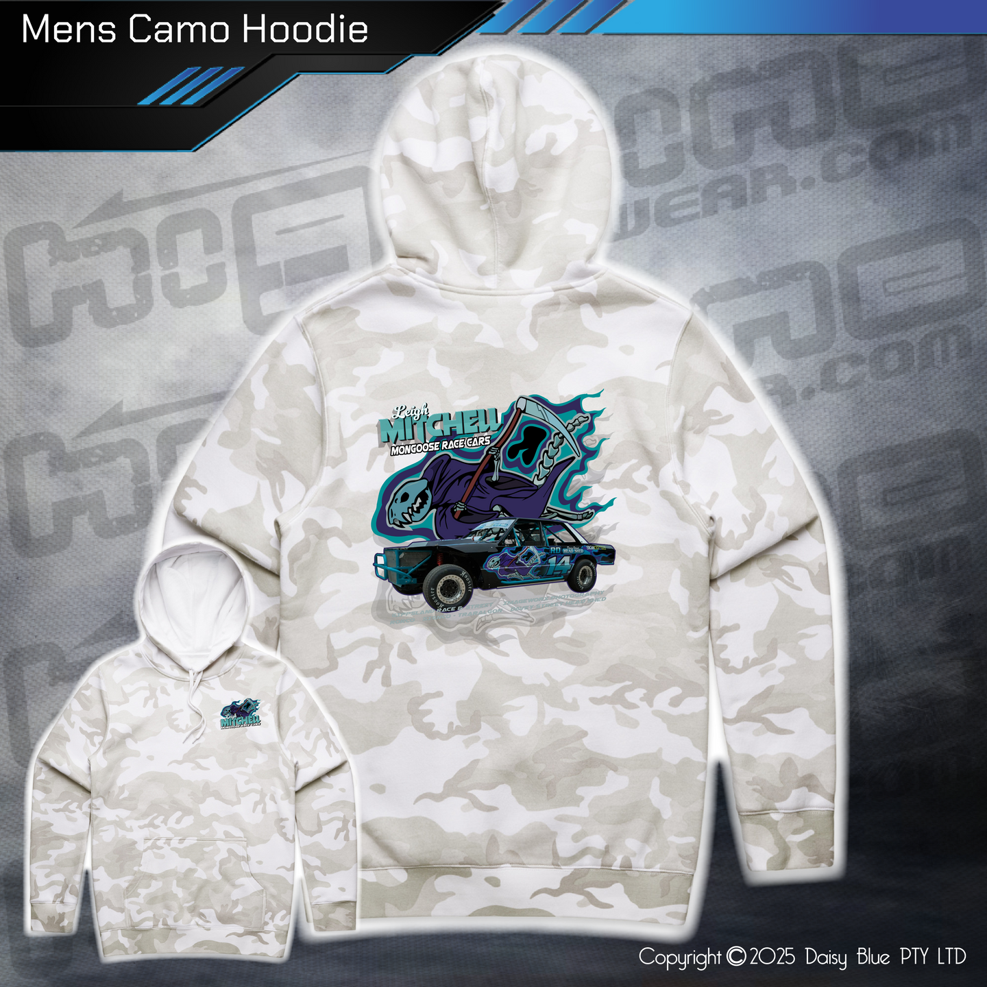 Camo Hoodie - Leigh Mitchell