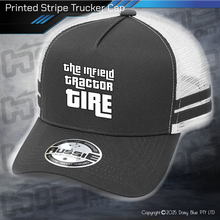 Load image into Gallery viewer, STRIPE Trucker Cap - Infield CRASH
