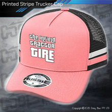 Load image into Gallery viewer, STRIPE Trucker Cap - Infield CRASH
