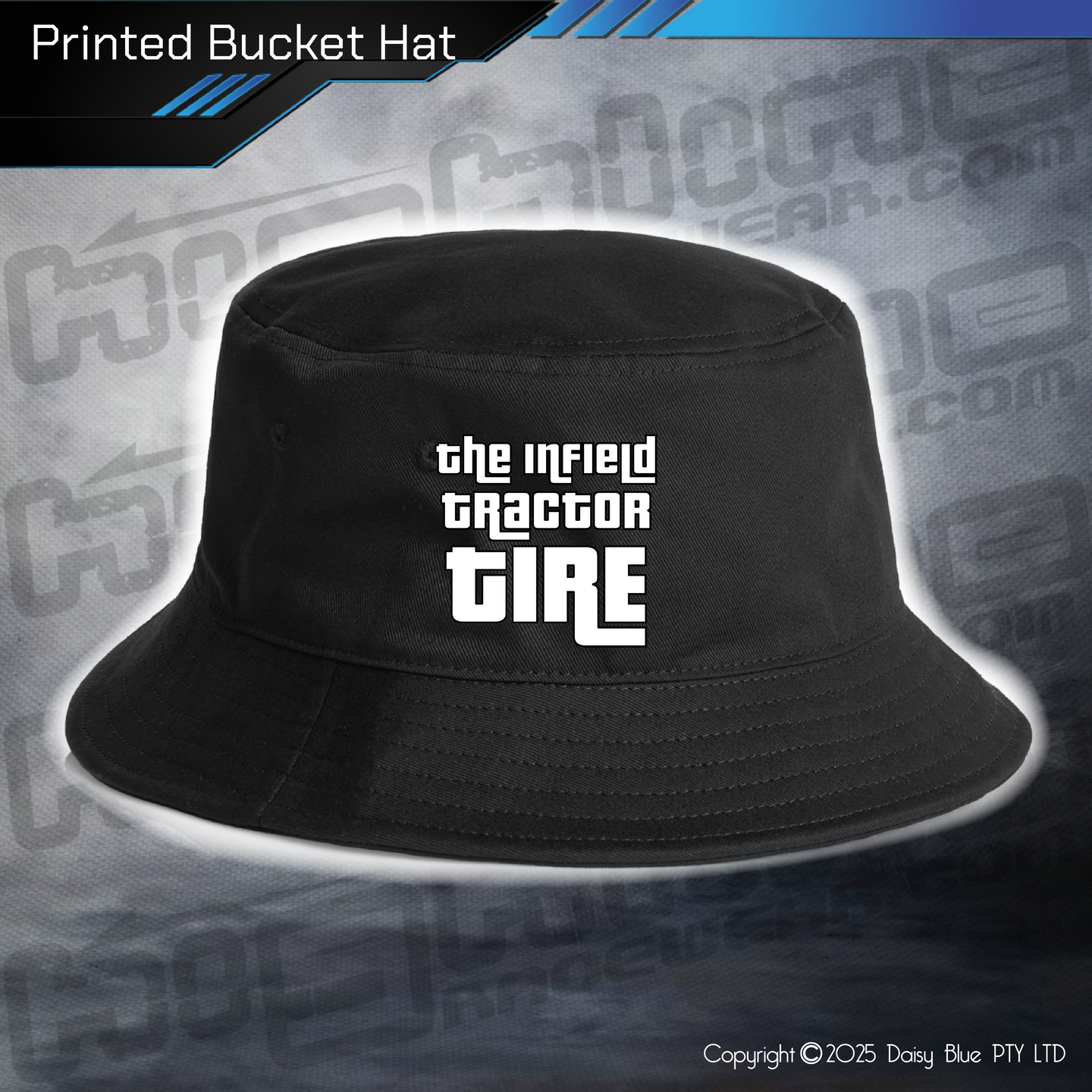 Printed Bucket Hat - Infield CRASH