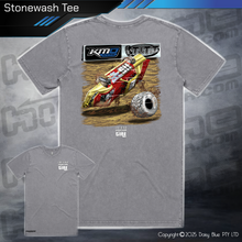 Load image into Gallery viewer, Stonewash Tee - Infield CRASH

