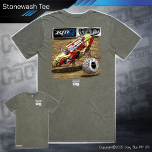 Stonewash Tee - Infield CRASH