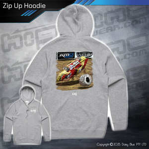Zip Up Hoodie - Infield CRASH