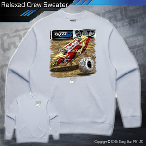 Relaxed Crew Sweater - Infield CRASH