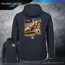 Load image into Gallery viewer, Hooded Jacket - Infield CRASH
