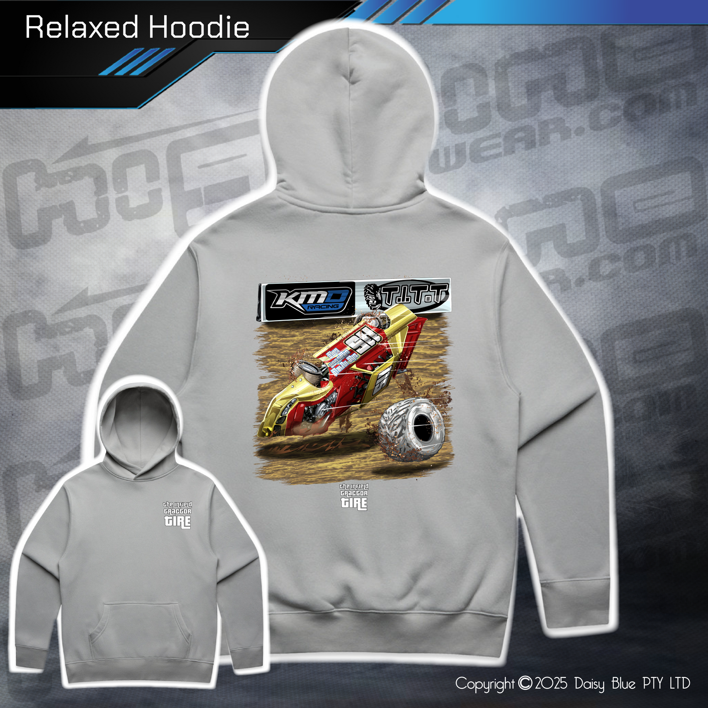 Relaxed Hoodie - Infield CRASH