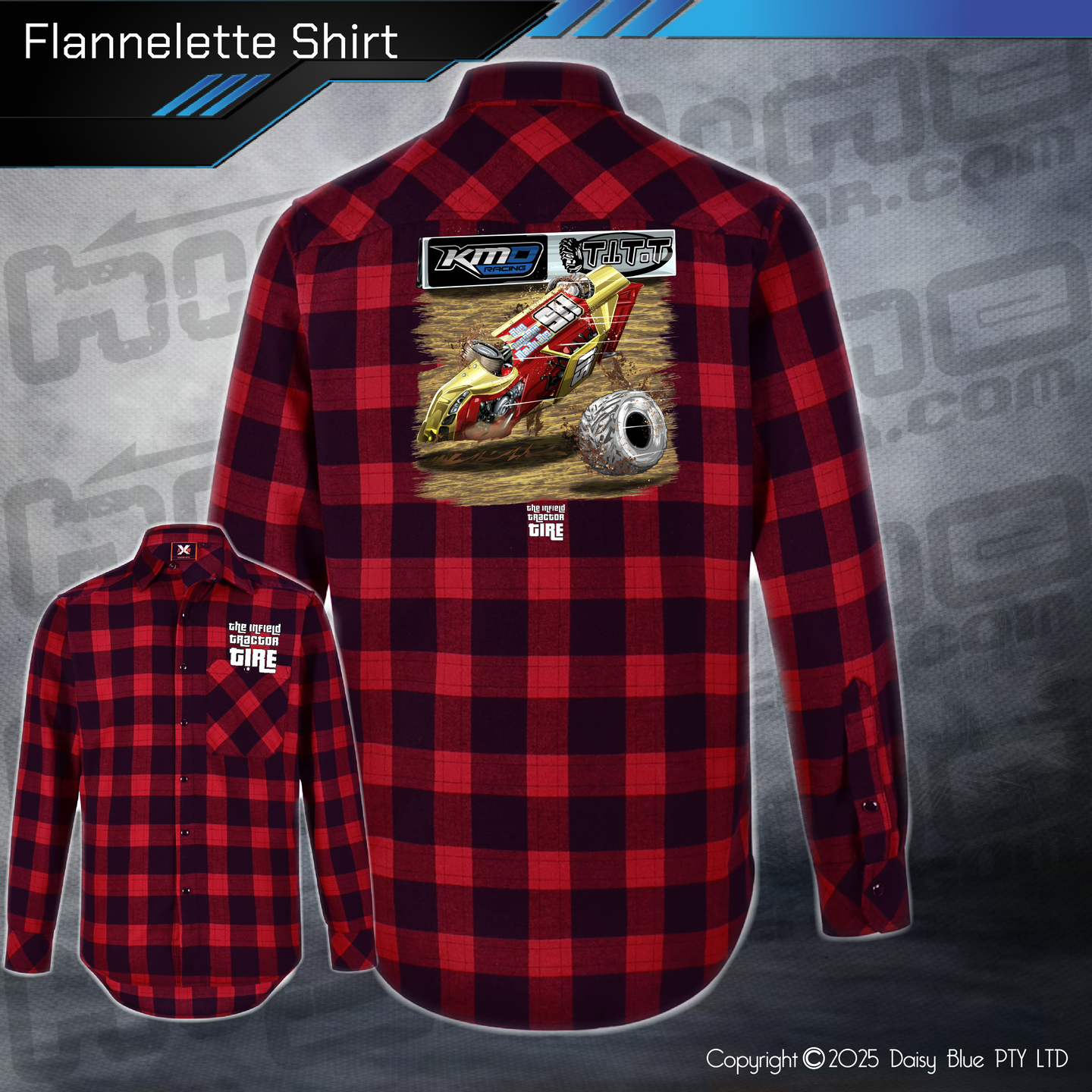 Flannelette Shirt - Infield CRASH
