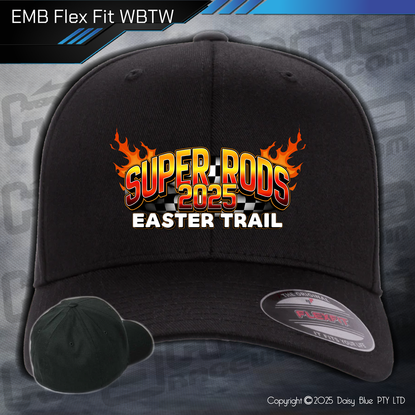 FLEX FIT CAP - Super Rods Easter Trail 2025