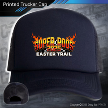 Load image into Gallery viewer, Trucker Cap - Super Rods Easter Trail 2025
