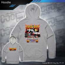 Load image into Gallery viewer, Hoodie - Super Rods Easter Trail 2025
