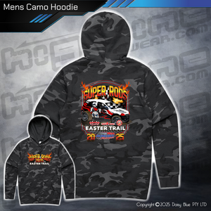 Camo Hoodie - Super Rods Easter Trail 2025