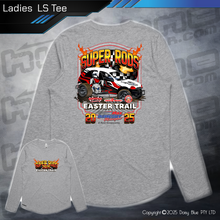 Load image into Gallery viewer, Long Sleeve Tee - Super Rods Easter Trail 2025
