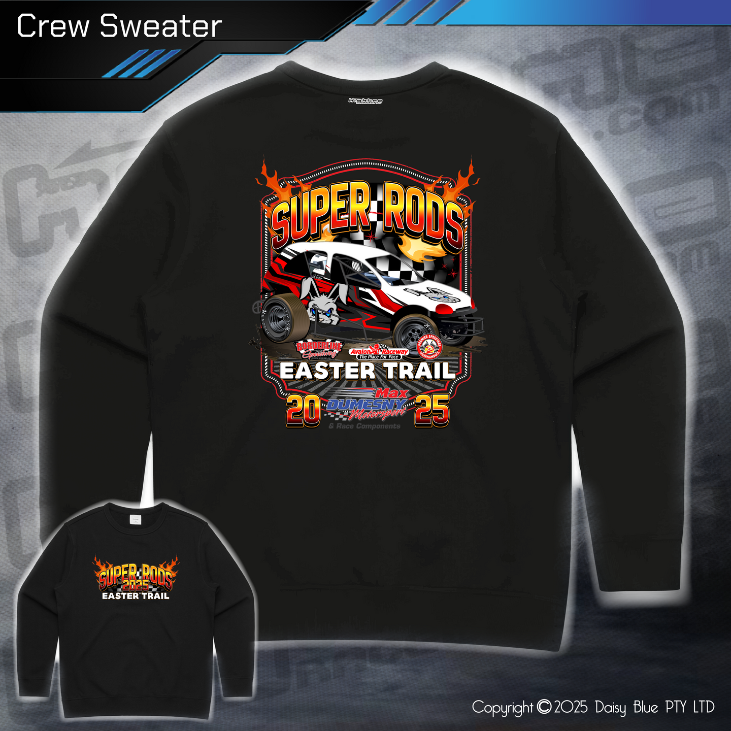 Crew Sweater - Super Rods Easter Trail 2025
